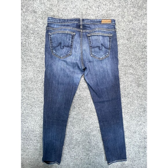 AG Adriano Goldschmied Jeans Women's 30R Blue  The Stilt Cigarette Leg Denim - Picture 3 of 12